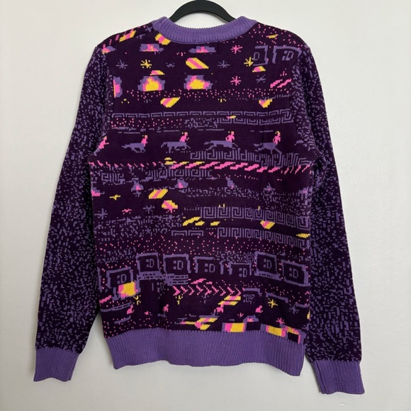 Sentry Centaur Sweater Size Medium Acrylic Mythical Astrology Whimsical - Picture 6 of 10